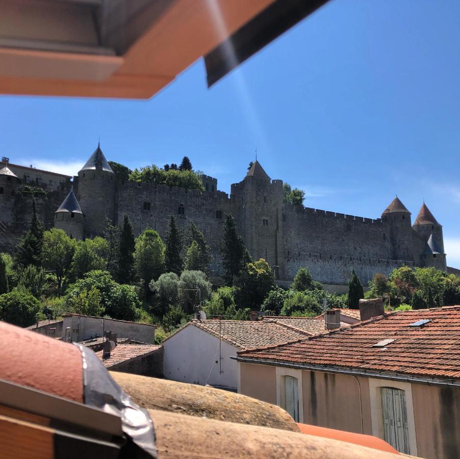 Gite De La Cite Villa Carcassonne Exteriör bild